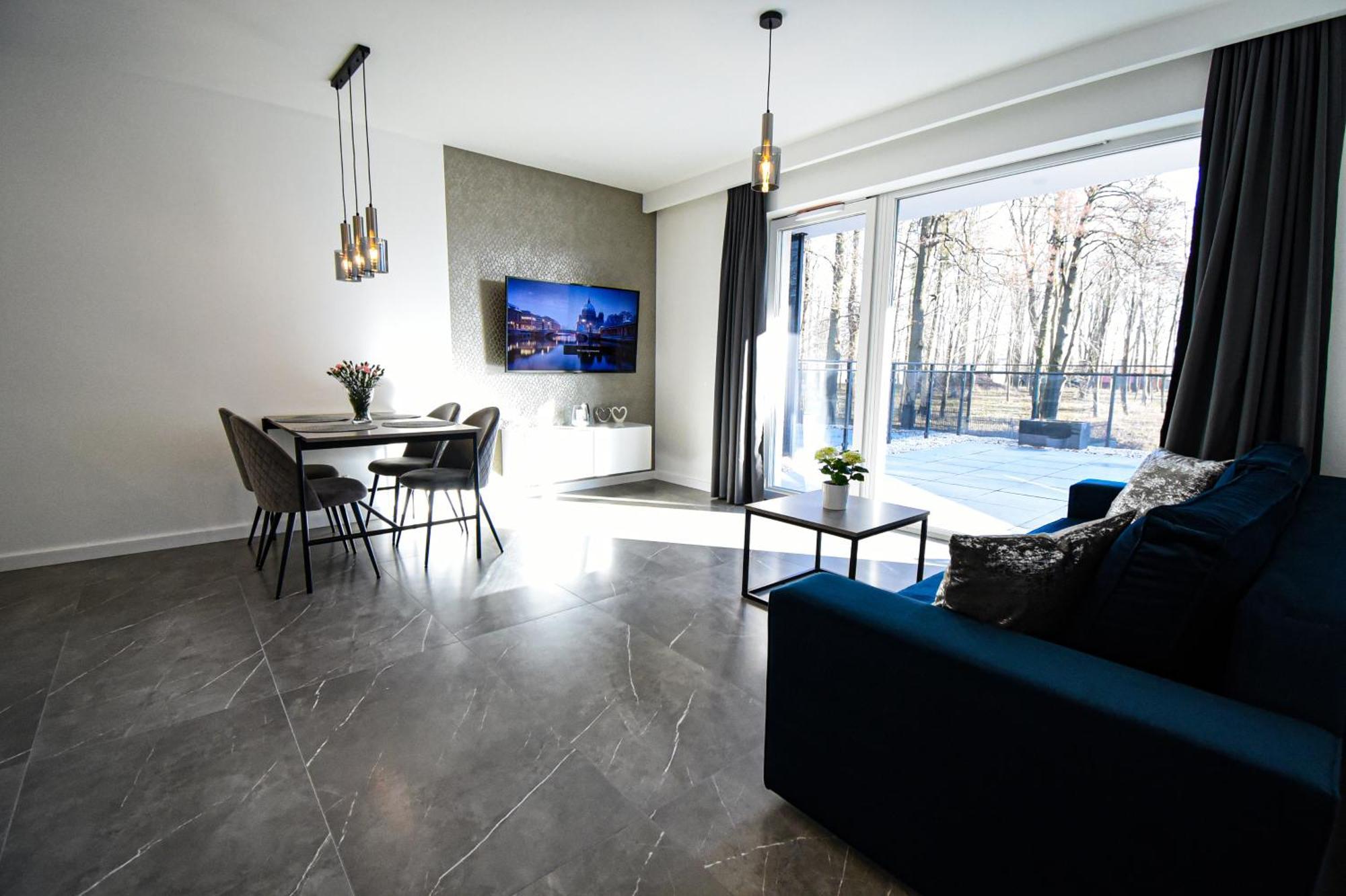 Apartament Villa Park Przy Plazy Z Widokiem Na Jezioro, Taras 50 M2 Ostroda Luaran gambar